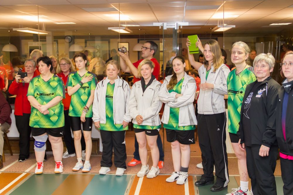 Der Drittplatzierte bei den Frauen - KV Grünstadt